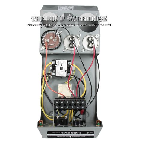 franklin electric water well control box|franklin electric control box 5hp.